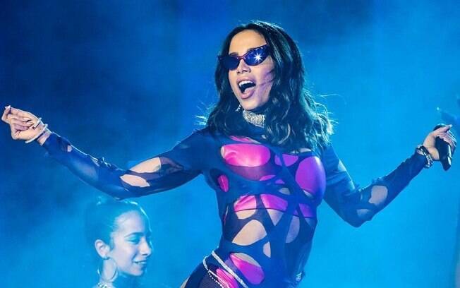 Anitta se apresentou no Palco Mundo do Rock in Rio no sábado (5)