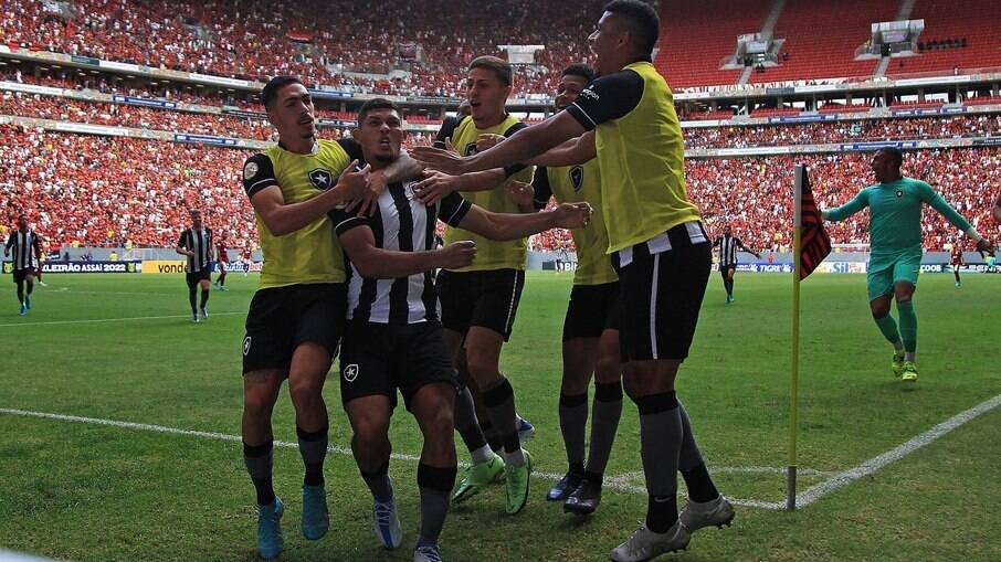 Erisson marcou o gol da vitória do Botafogo