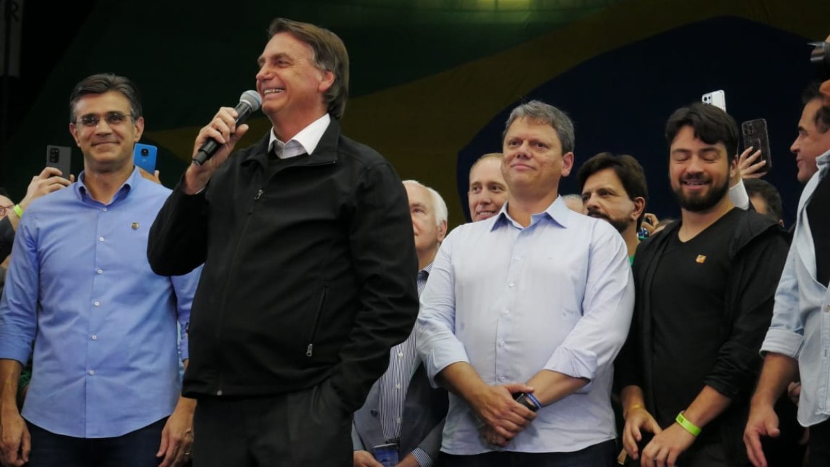 O candidato vem aumentando nas pesquisas de intensão se votos