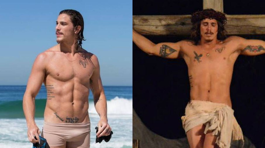 Rômulo Arantes Neto como Jesus Cristo, em 2018.