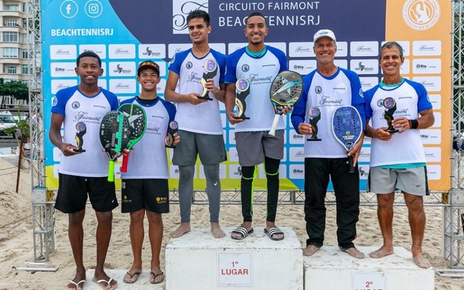 Definidos os campeões da 5ª etapa do Circuito Fairmont realizada na Praia de Copacabana