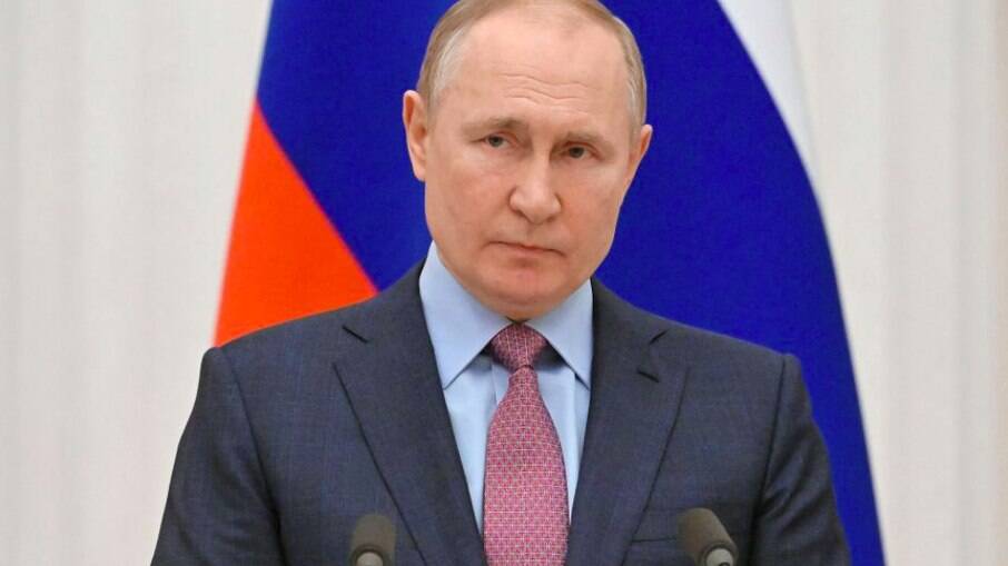 O presidente da Rússia Vladimir Putin