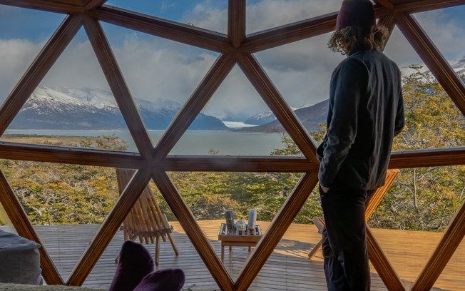 Argentina: um ‘iglu de luxo’ com vista para o Glaciar Perito Moreno