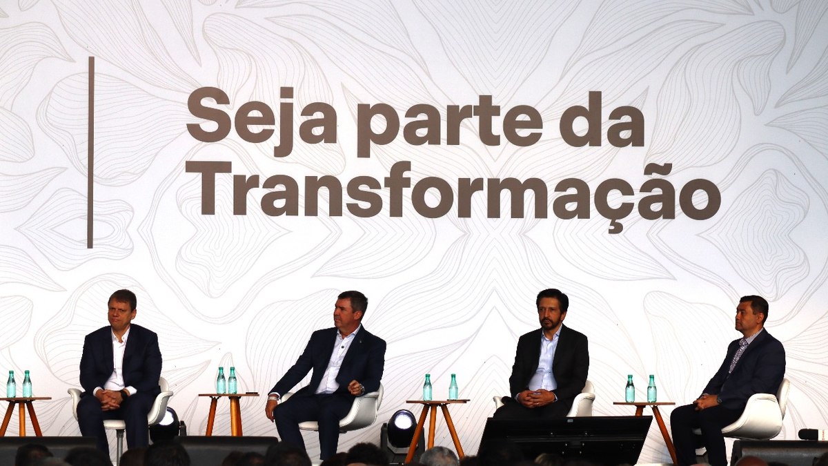 Tarcísio e Nunes abrem o Summit Agenda SP+Verde em São Paulo Tarcísio e Nunes abrem o Summit Agenda SP+Verde em São Paulo