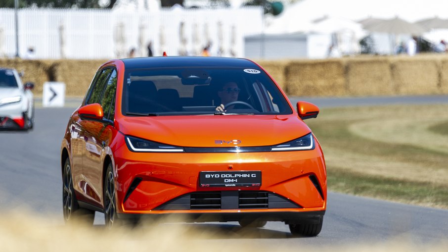 BYD Dolphin G foi um dos destaques da marca chinesa no Goodwood Festival of Speed 2026 BYD Dolphin G foi um dos destaques da marca chinesa no Goodwood Festival of Speed 2026