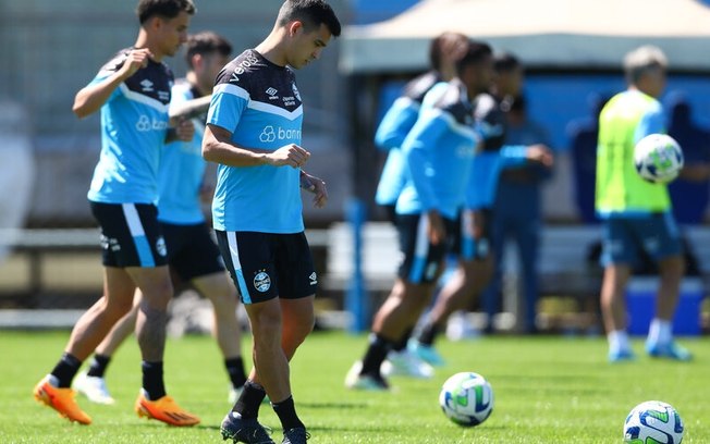 Grêmio se prepara para enfrentar o Furacão 