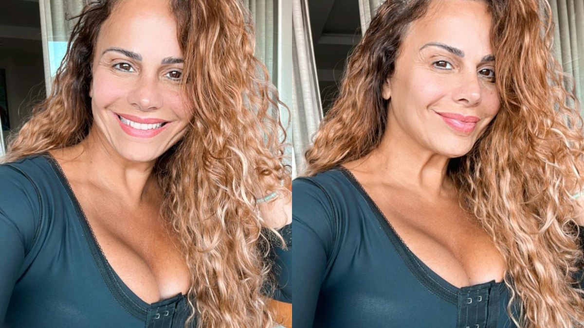 Viviane Araújo trocou próteses de silicone