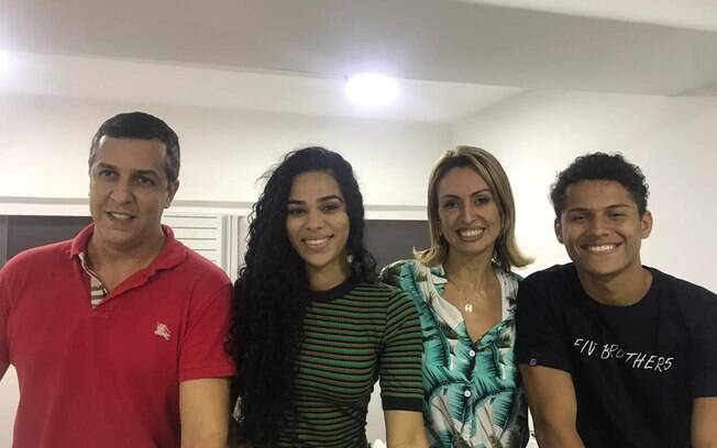 Saulo Matheus, Elana Valenária, Érica Carvalho e Danrley Ferreira