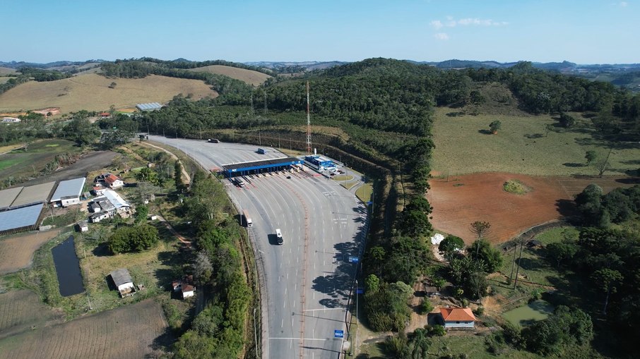 Pedágio no trecho da EPR Via Mineira