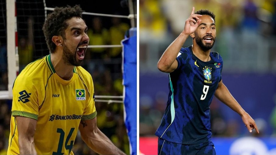 O Brasil pega a Ucrânia na VNL e a Escócia na Copa do Mundo O Brasil pega a Ucrânia na VNL e a Escócia na Copa do Mundo