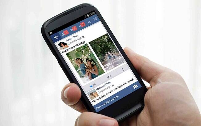 Facebook Lite tem aparência similar ao aplicativo original