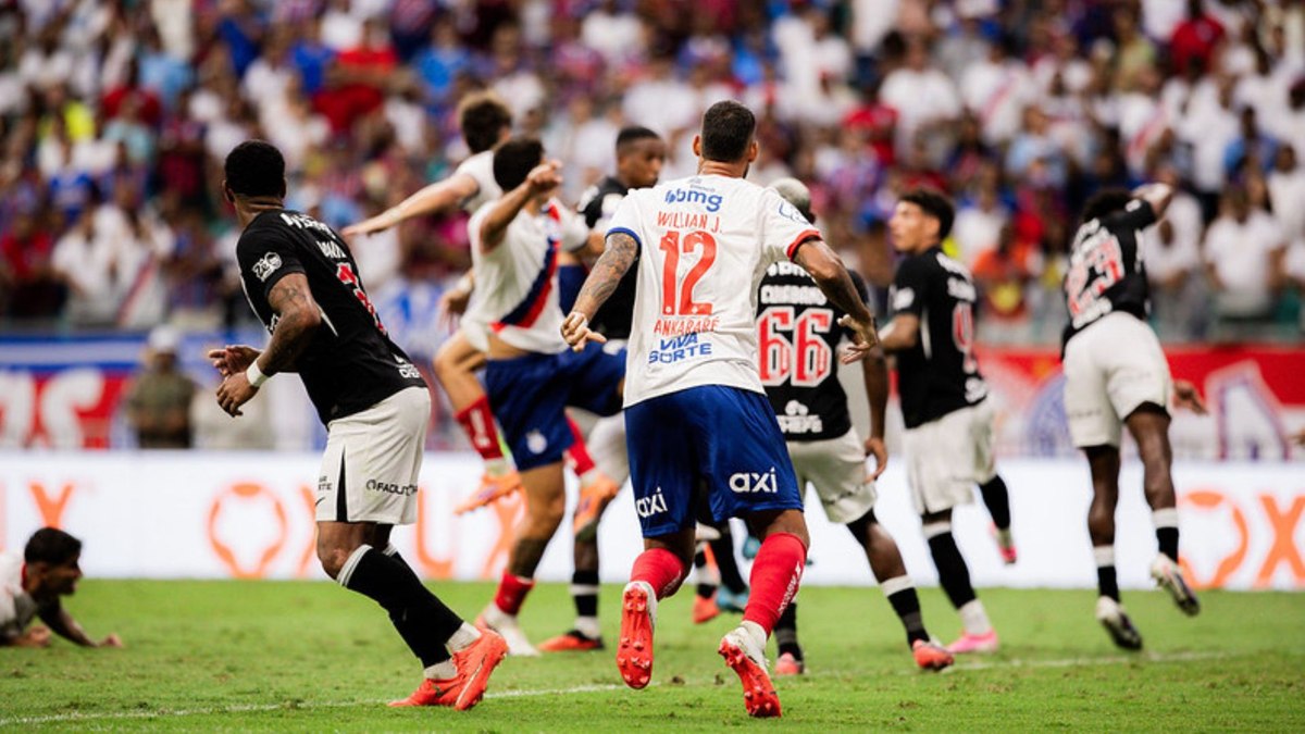Empate sem gols entre Bahia e Vasco em Salvador