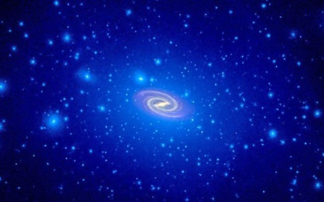 Galáxia quase invisível desafia modelo mais aceito de matéria escura
