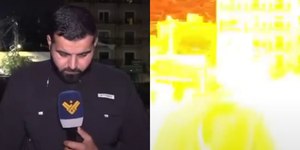 Jornalista e cinegrafista são atingidos por míssil ao vivo