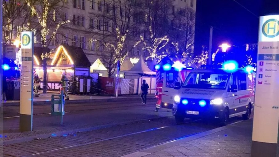 Veículo invadiu um mercado natalino em Magdeburg, na Alemanha