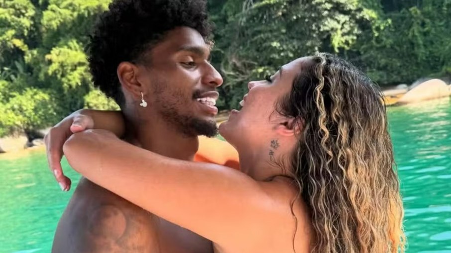 Rauany Barcellos e Hugo Souza demonstravam muito amor nas redes