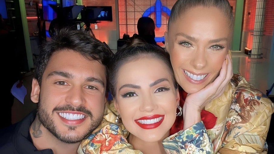 João Hadad, Luana Andrade e Adriane Galisteu