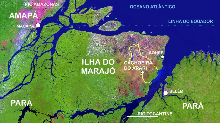 Localização onde padre trabalhou na década de 1970 Localização onde padre trabalhou na década de 1970