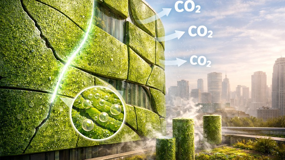 Cientistas criam concreto vivo que se regenera com o tempo