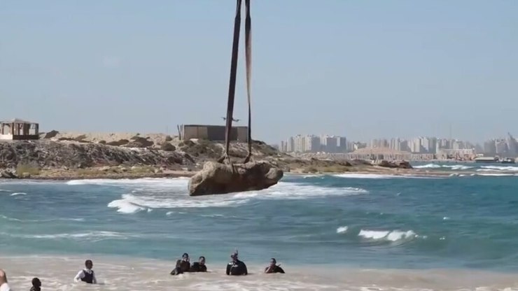 Achado submerso revela novos detalhes do Farol de Alexandria