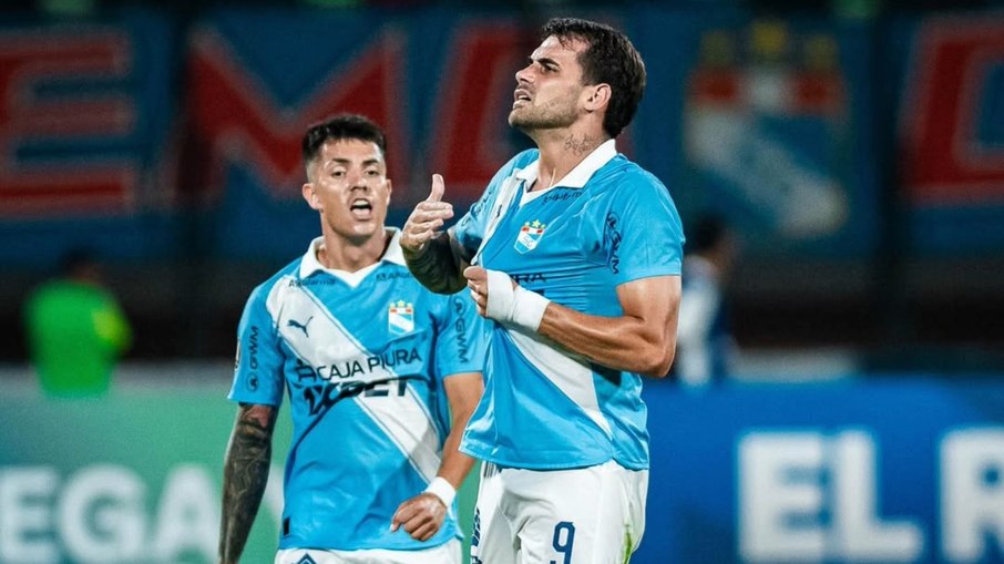 Felipe Vizeu fez o gol da vitória do Sporting Cristal na Libertadores