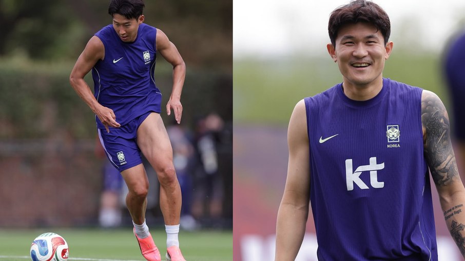 Coreia do Sul conta com Son e Kim Min-jae