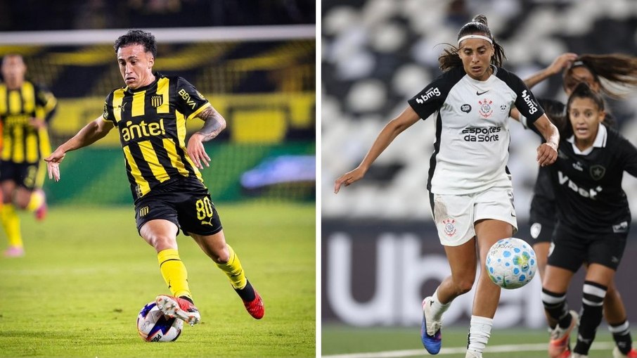 Esta quinta-feira tem Peñarol na Libertadores e Corinthians x São Paulo no Paulistão feminino