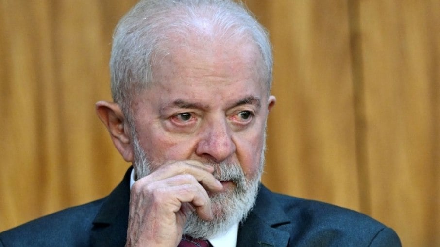 O presidente Luiz Inácio Lula da Silva em Brasília, 17 de junho de 2024