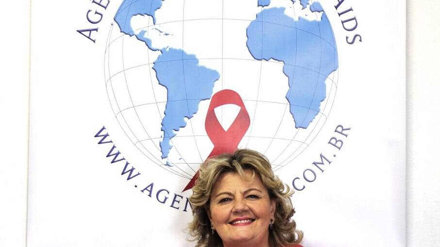 A jornalista Roseli Tardelli, fundadora da Agência de Notícias da Aids