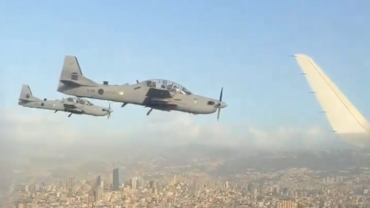 Caças Embraer A-29 Super Tucano