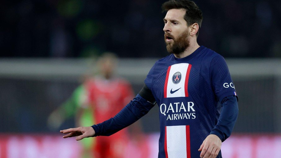 Messi é um dos astros do PSG