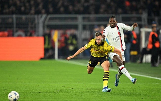 Milan e Borussia Dortmund empataram em 0 a 0 no primeiro turno