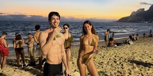 Ator de Elite, Manu Ríos, amor ao Brasil em rede social
