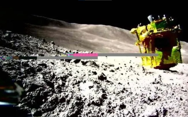 Destaque da NASA: lander do Japão na Lua é a foto astronômica do dia