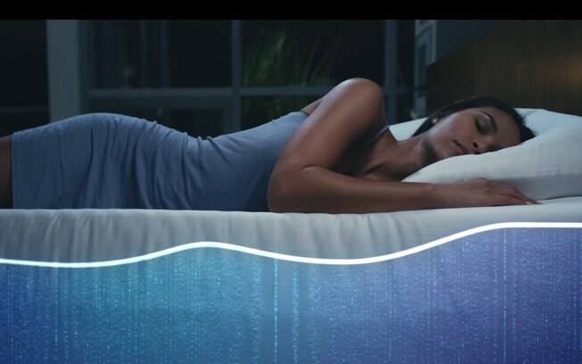Cama inteligente monitora seu sono