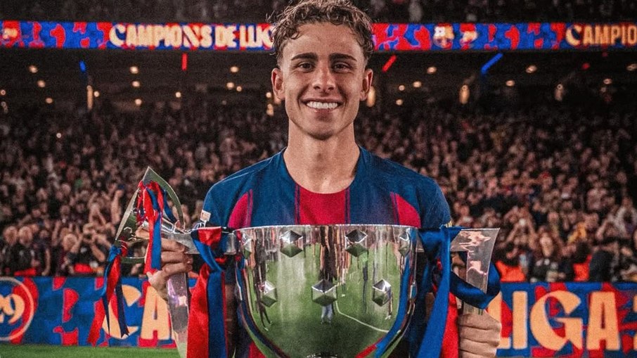 Fermín López foi peça-chave do Barcelona na conquista de La Liga 2025/26