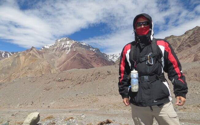Igor Galli conta detalhes de como foi escalar a montanha do Aconcágua