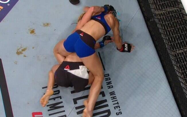Justine Kish tentou se livrar de Felice Herrig no UFC e defecou no chão do octógono