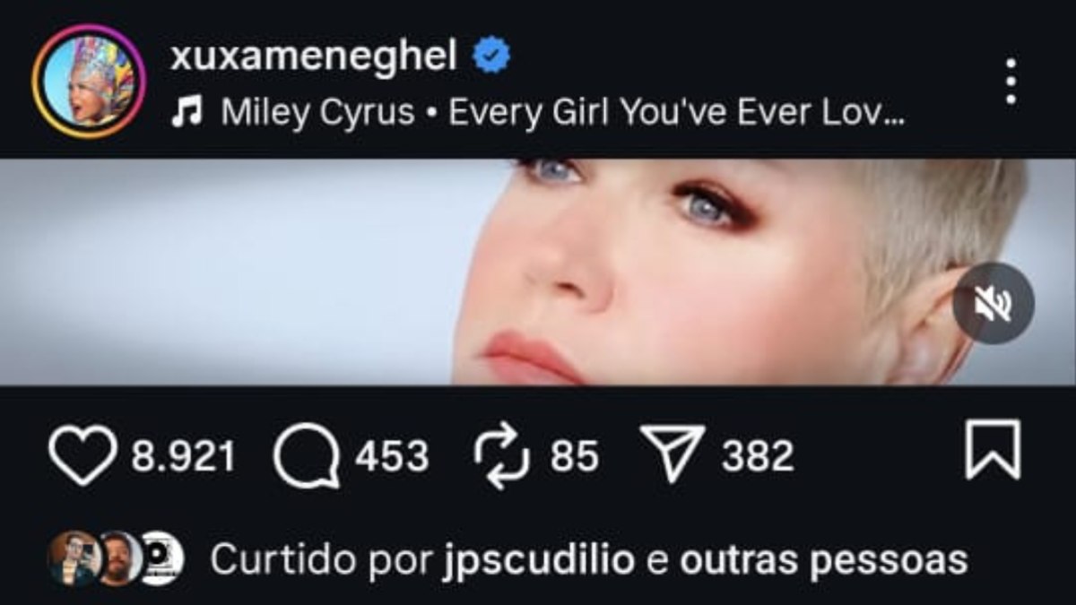 Celebridades experimentaram o recurso novo de 'banner cinematográfico'