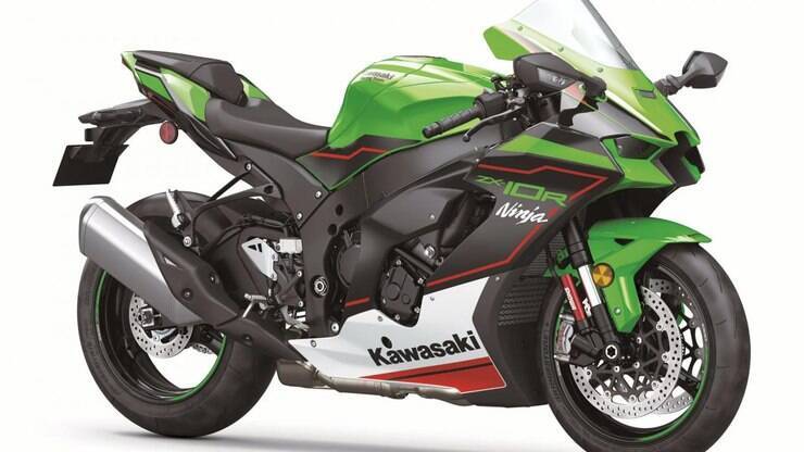 Kawasaki Ninja ZX-10R muda visual e mecânica na linha 2021