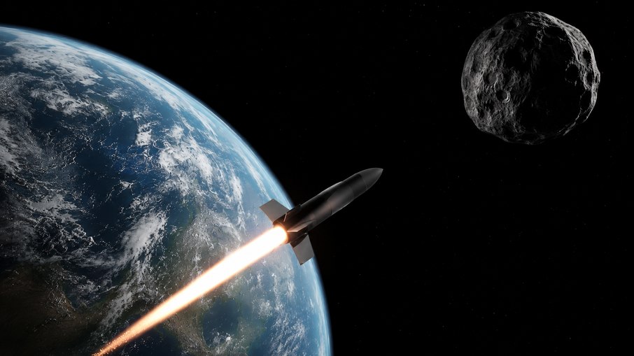 Cientistas chineses descobriram a maneira 'mais eficaz' de destruir com armas nucleares um asteroide capaz de causar o fim do mundo Cientistas chineses descobriram a maneira 'mais eficaz' de destruir com armas nucleares um asteroide capaz de causar o fim do mundo