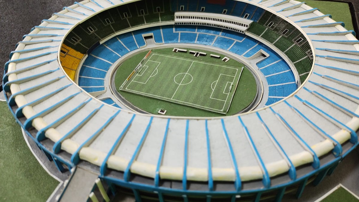 Maquete do Maracanã Maquete do Maracanã