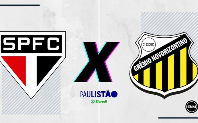 São Paulo x Novorizontino: prováveis escalações, arbitragem, onde assistir, retrospecto e palpites