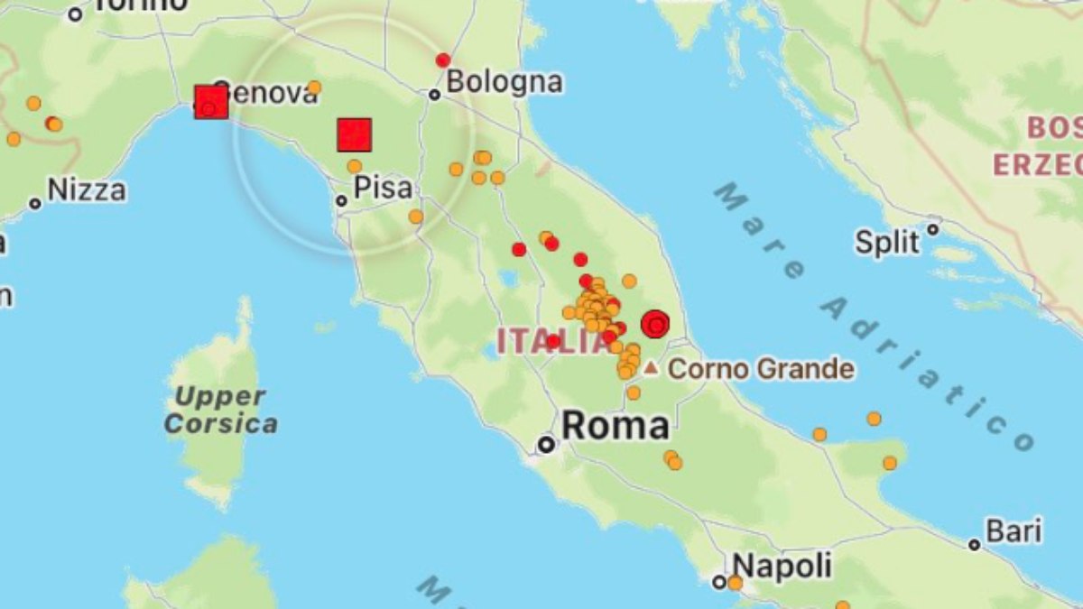 Terremotos atingem a Itália