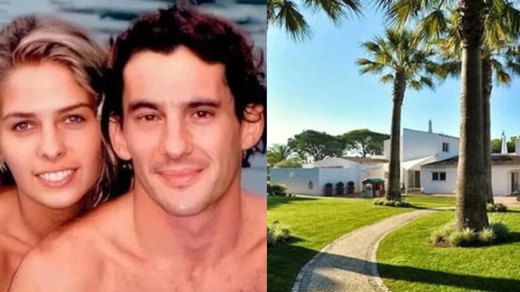Ayrton Senna e Adriane viveram em mansão de R$ 42 mi; veja fotos