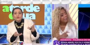 Sônia Abrão dá lição em Cariúcha e fala em “passar a borracha”