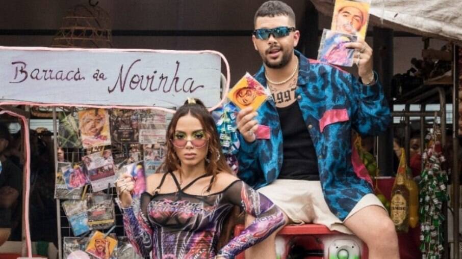 Anitta e Pedro Sampaio exaltam brasilidade no clipe 'No Chão Novinha'