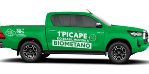 Toyota do Brasil mostra picape movida a biometano