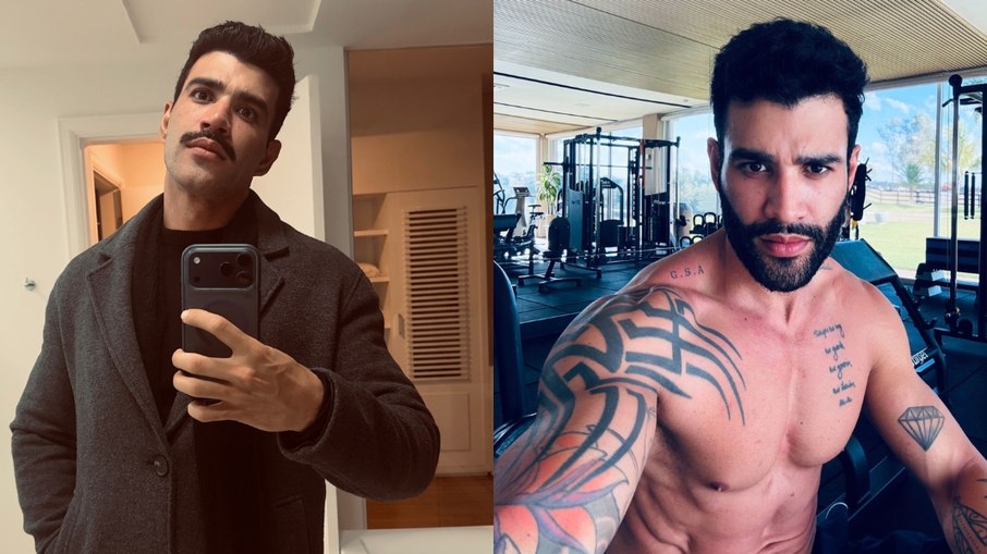 Gusttavo Lima muda o visual e surpreende seguidores. Gusttavo Lima muda o visual e surpreende seguidores.