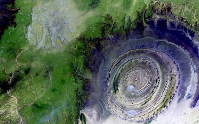 O mistério geológico do Olho da África, que só é visto do espaço